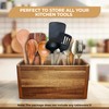 Dstuff Large Kitchen Utensil Holder Organizer for Counter or Countertop,