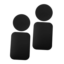 OSALADI 4Pcs Metal Plate Magnets for Phone Cases Compatible with Car Mounts Lightweight Easy to Use Suitable for All Phone Models Smooth Surface Protects from Scratches