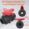 PVC Union Ball Valve, 1 Inch (DN25) True Union Full