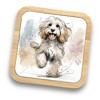 Cockapoo Gift Idea Wooden Coaster - 20+ Breeds Available! –