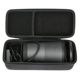 for Bose SoundLink Revolve Plus Bluetooth Speaker fits Charging Cradle Hard Carryng Case Bag by Khanka