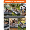 Sleeping Pad, Thick 6.3 Inch Inflatable Camping Mattress with High