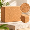 Natural Cork Yoga Block and Massage Ball for Yoga &