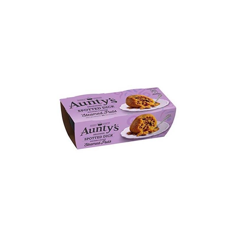 Aunty's Steamed Pudding's Spotted Dick 2X95 G