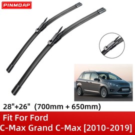 2 Wipers 28" 26" Front Wipers Replacement Fit for Ford C-Max Grand C-Max 2010-2019, Windshield Wiper Blades Original Equipment Wiper Blade, That Meet OEM Quality Easy DIY Install Premium All-Season