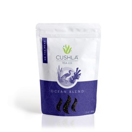 Bladderwrack Maine Trace Mineral Tea Blend - On The Mend Contains Turmeric, Ginger, Lemongrass, Bladderwrack With Sea Vegetable Kelp Flakes - 3oz Loose Leaf Tea From CUSHLA Caffeine Free