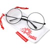 grinderPUNCH - Non-Prescription Round Circle Frame Clear Lens Glasses