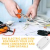 3 Way Terminal Electrical Junction Box – 2 Pack Waterproof