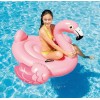 Intex Inflatable Flamingo Ride-On Pool Float, 58" x 58" x
