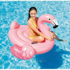 Intex Inflatable Flamingo  Ride-On Pool Float, 58" x 58" x 32"