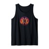 Sacred Geometry Abstract Triangle - Zen Geometric Tank Top