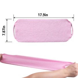 WUBAYI 2 Pack Back Scrubber Body Scrubber for Shower Nylon Elastic Stretchy Back Scrubber for Men and Women Loofah Back Scrubber for Shower Use