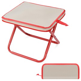 BQMEZRNUS Portable Folding Stool for Adults Lightweight Camping Stool Mini Collapsible Stool Foldable folding Seat with Zippered Carrying Bag for Outdoor Hiking,Fishing and Picnic