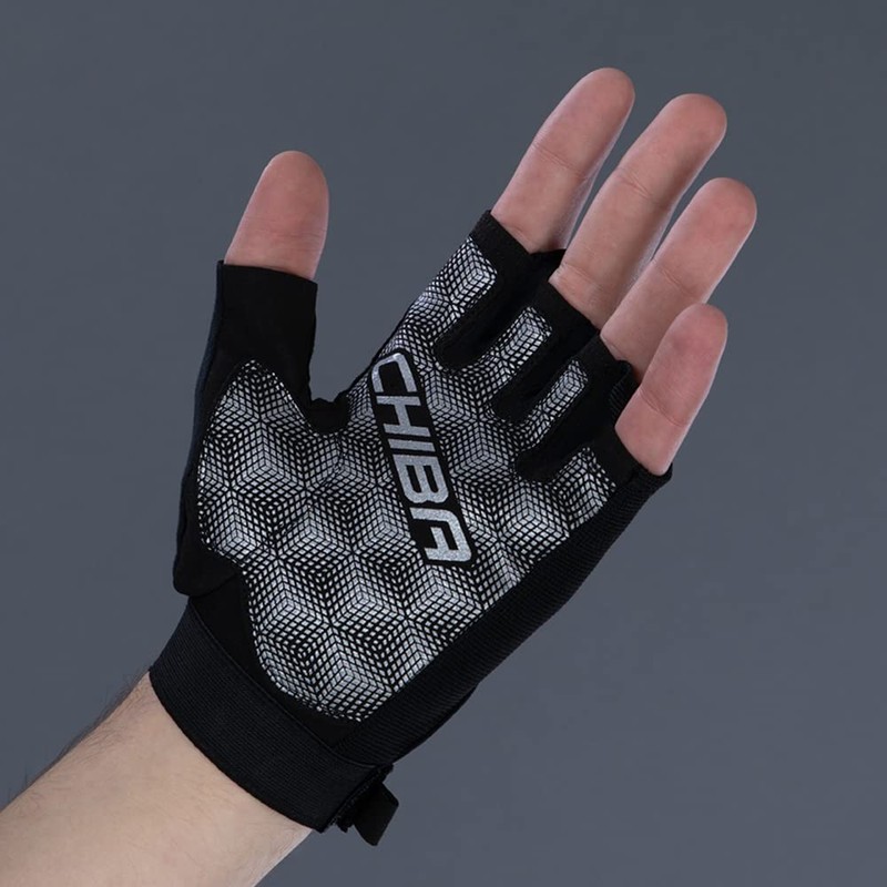 Chiba Unisex's Fit Glove, Black, Small