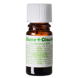 Living Libations - Organic Illume Classic Camphorous Elixir | Natural, Wildcrafted, Vegan Clean Beauty (0.17 fl oz | 5 mL)