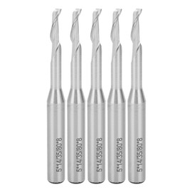 5pcs CNC Milling Machine Engraving Bit Milling Cutter Tungsten Steel Endmill Milling Cutter
