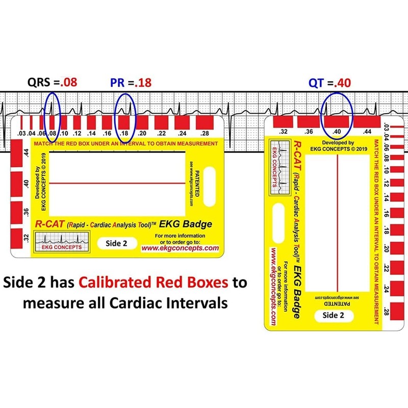 R-CAT EKG Badge