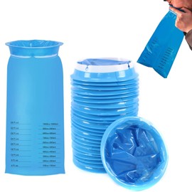 Eowppue Vomit Bags Disposable Barf Bags with Unique Features - Pack of 20 Perfect for Taxis, Car Service Providers
