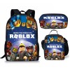 Roblox Backpack Roblox 3 Piece Backpack 17 Inch Casual Travel