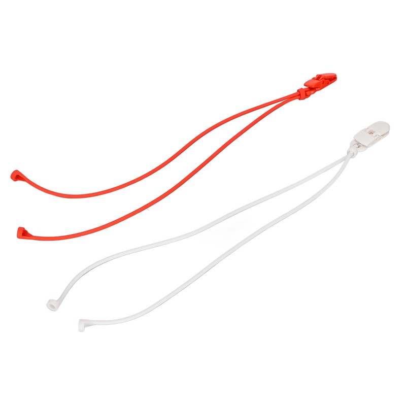 2Pcs Hearing Aid Lanyard Comfortable Wear Very Elastic Anti Lost