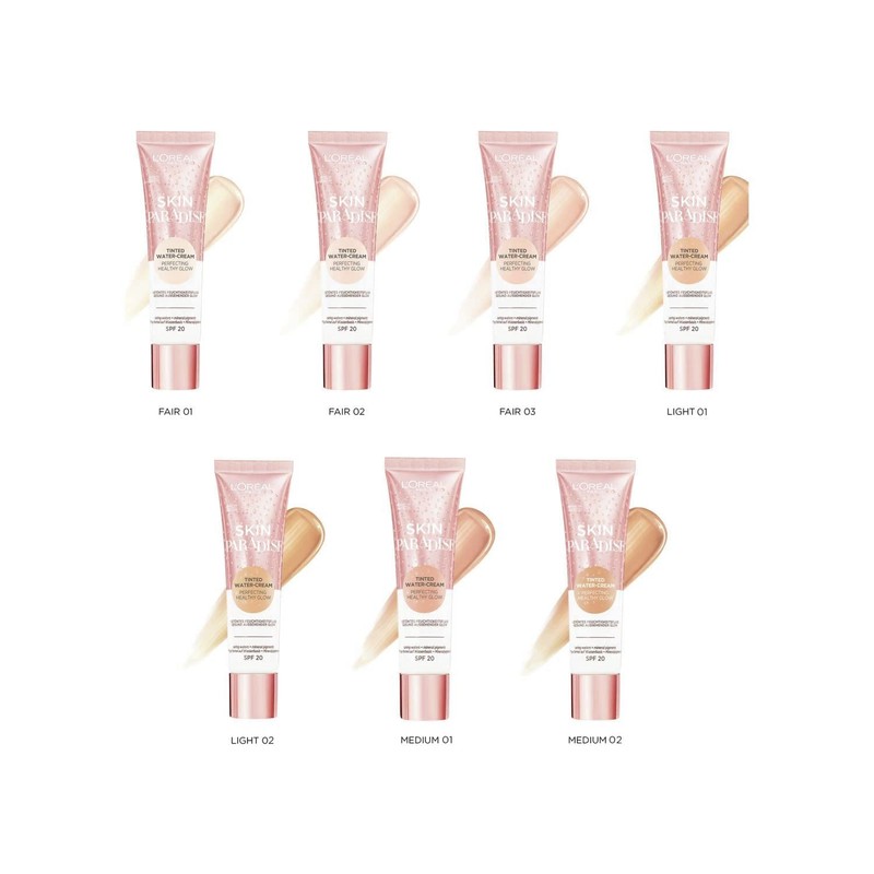 L'Oréal Paris Skin Paradise Tinted Moisture Fluid Light 01