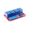 hiBCTR 4CH 24V Relay Module OPTO-Isolated - High/Low Level Trigger