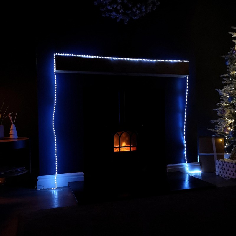 Premier 9.6m Compact MicroBrights Christmas Lights with 600 LEDs in