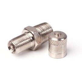 Car Test Valve Filling Valve Car Valve Adapter Screwable – Inch 1/8 Inch Male Thread to Vg8 Schrader Tyre Valve Insert for Pneumatics