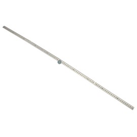 Folding Rule White ABS Plastic 1m / 39in