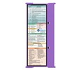 WhiteCoat Clipboard® Trifold - Lilac Physical Therapy Edition