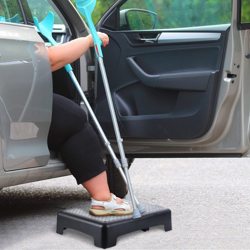 KASSO Step Stool, Non-Slip Mobility Step Platform, Safety Riser Step