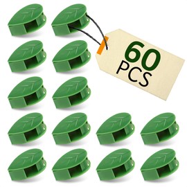 60 Pcs Wall Plant Clips with 72 Pieces Acrylic Adhesive Stickercs Vine Clips for Climbing Plants Indoor Plant Vine Holders for Climbing Plants Supports - Indoor Plant Accessories Indoor Plant Stuff