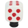 Dice Shape Shift Head Resin Gear Shifting Lever Knob Transmission