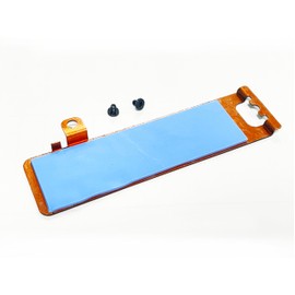 Fleshy Leaf Slot 1 & Slot 2 M.2 2280 SSD Heat Thermal Shield Heatsink Replacement for Dell G15 5530, G16 7630 2023 Gaming Laptop 6GFVV 06GFVV