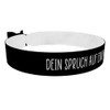 Dein eigener Spruch Stoffarmband - Anpassbare Stoffarmb√§nder - personalisierte Armb√§nder