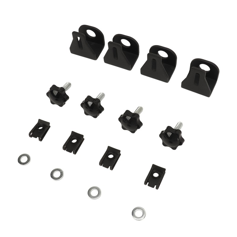 16PCS Saddle Bag Locks Mounting Screws Theft Deterrent Hardware Bolt