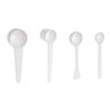 ONLYKXY 1/3/5/10g Measuring Spoons Coffee Protein Milk Powder Scoops Spoon