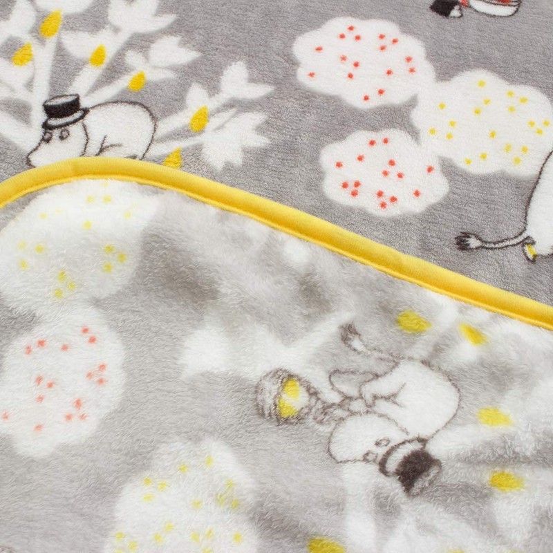 Moomin Baby Blanket, Washable, Swaddle, Fluffy, Baby Blanket