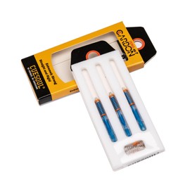 CUESOUL TERO AK7 Carbon Dart Shafts/Stem,Slim,Built-in Spring Telescopic,Set of 3 pcs