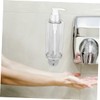 iplusmile Wall Mounted Bathroom Soap Dispenser Holder Single Compartment Silver