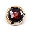 Craftisum 20 pcs Red Dot Matrix Clear Beveled Cut Acrylic