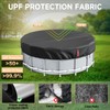 LXKCKJ 12 Ft Round Pool Cover, Solar Covers for Above