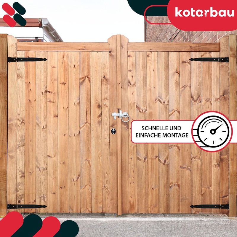 KOTARBAU® Door Hinge Door Hinge Powder Coated Shop Hinge Cross