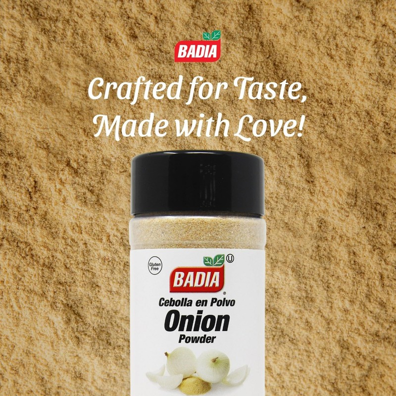 Badia Onion Powder, 9.5 oz – Pure Ground Onion Seasoning,