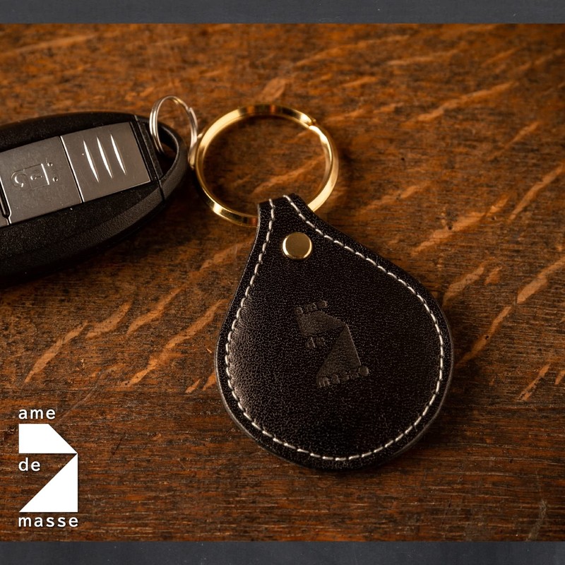 Am De Mas KR-040 Tochigi Leather Key Ring, Adult, Simple