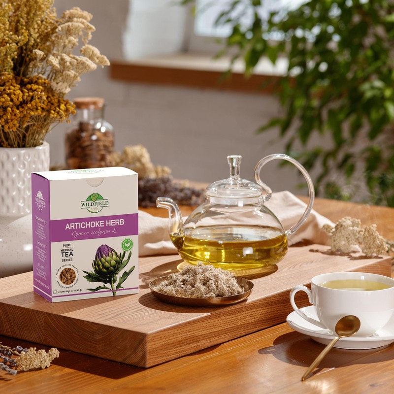 24 bags Alcachofa Artichoke Leaf Dried Artichokes Blend Herb Tea