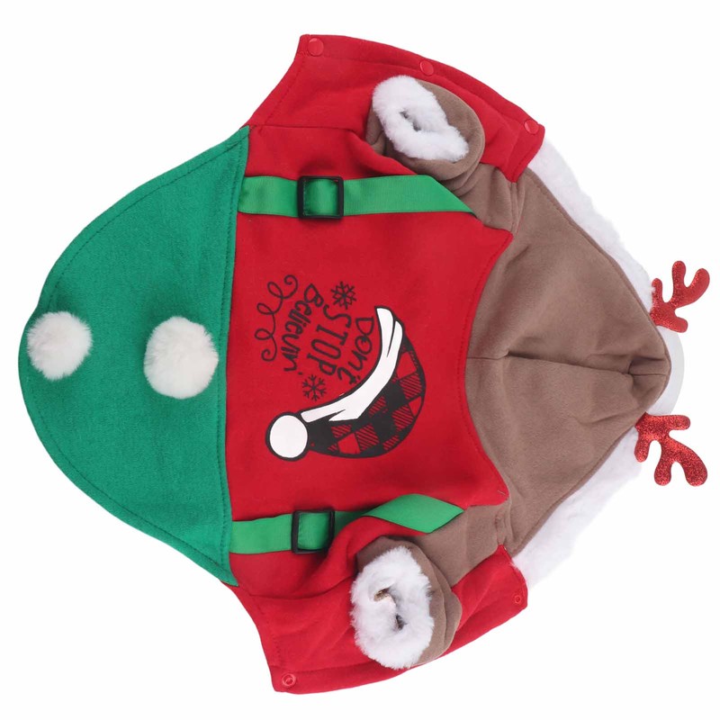 Pet Christmas Costume Autumn and Winter Seasons Cute Deer Costumes