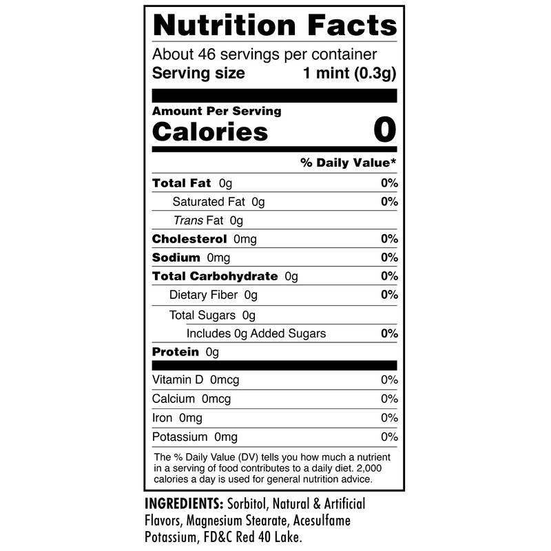 Scripture Candy, Sugar Free Fish Shaped Cinnamon Flavored Mints in