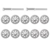 12Pcs Diamond Cutting Wheels for Dremel Rotary Tool Die Grinder
