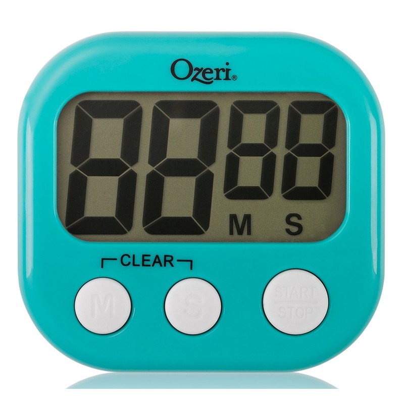 Ozeri KT1-T Kitchen Timer, 3.25in x 0.75in x 3 in,